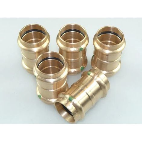 Racor Viega muffer 22mm resistente a corrosión 16 bar