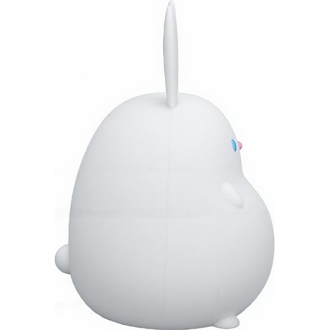 Silikon-Nachtlicht in Form eines Hasen, wiederaufladbar über USB, 1200 mAh, mit Touch-Steuerung und Timer, ideal für die Schlafzimmerdekoration im Kawaii-Stil. (1/5)