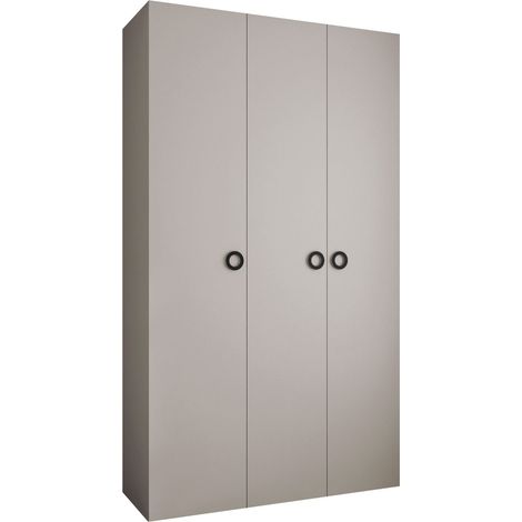 Armario Hartford 544, Cachemira, 246x140x42cm, Puertas de armario: Con bisagras, Número de estantes: 7
