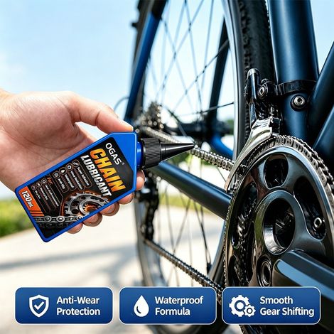 Kettenschmiermittel, Motorradkettenöl, Schmiermittel für schwere Motorradketten, Lager- und Getriebeöl – Kettenschmiermittel 120 ml -- BIEMMEDUE (1/4)