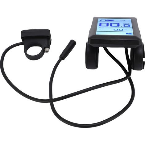 Écran LCD rétroéclairé pour vélo électrique, compatible avec les moteurs centraux BAFANG BBS0102B G320 G340 de 250 W, 350 W, 500 W, 750 W et 1000 W. Prise à 5 broches. (1/5)