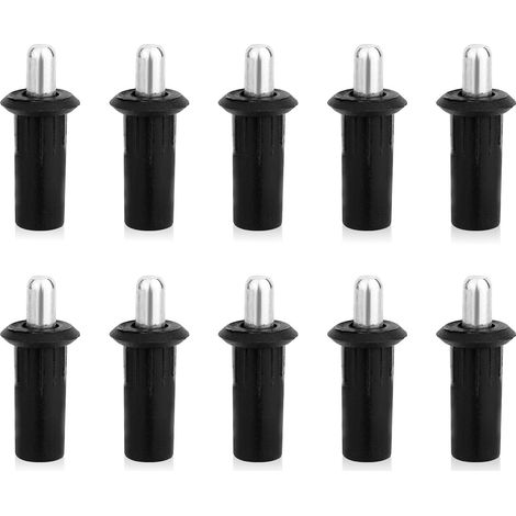 Confezione da 10 perni di riparazione per ante di armadi, ammortizzatori a molla, connettori, fissaggi per mobili in plastica e metallo per persiane, porte e finestre (1/5)