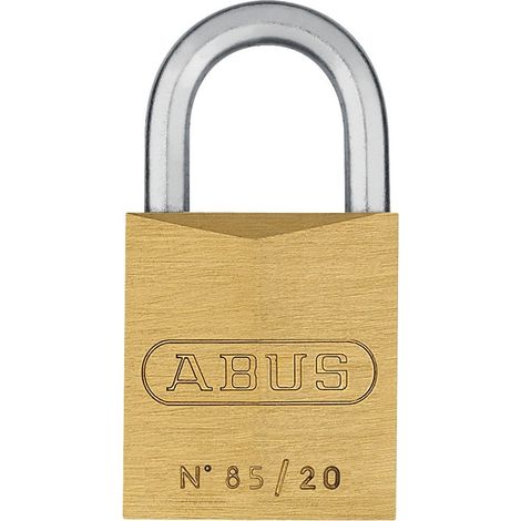 ABUS Vorhangschloss Messing 85/20 gl.-0196 (1/5)