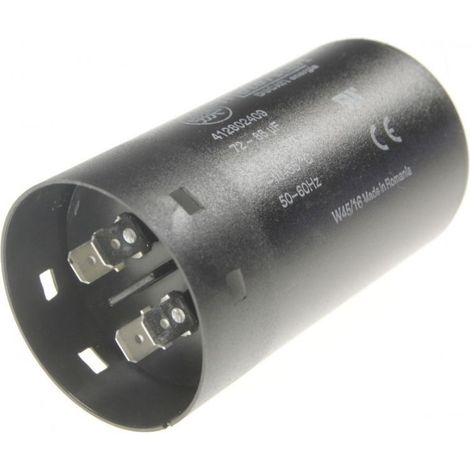 Condensador de arranque 72-86 uF. 250V