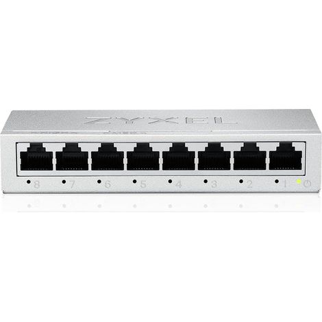 Switch Ethernet 8 Ports Unmanaged Gigabit GS-108BV5 (1/5)