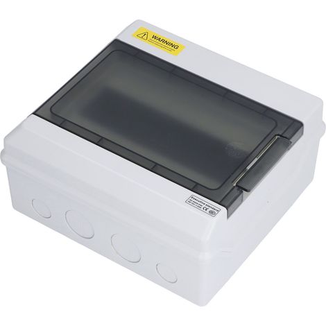Boîtier de distribution électrique extérieur étanche IP66 pour rail DIN avec disjoncteur MCB SGKJ 9 voies (1/5)