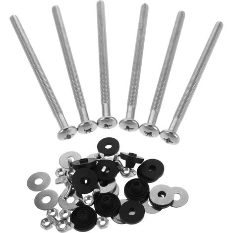 Kit de Boulons de Toilette M6 en Acier Inoxydable, 1 Set (1/5)
