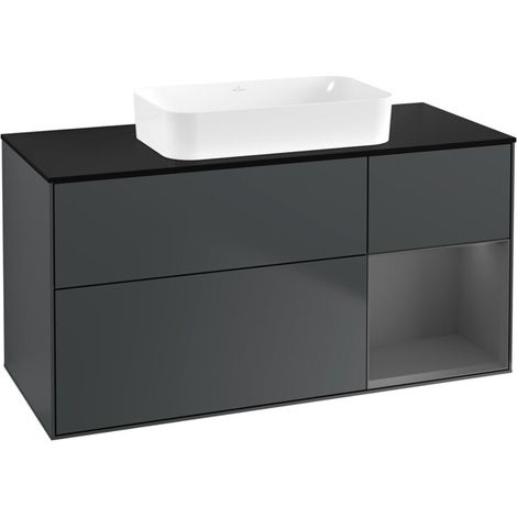 Villeroy & Boch F712GKHG Meuble sous-lavabo Finion F71 (1/2)
