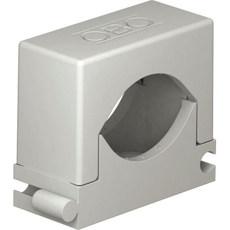 OBO Bettermann Reihen-Druck-Schelle 3-7mm Polyamid lichtgrau RAL 7035, 2250071 (1/4)