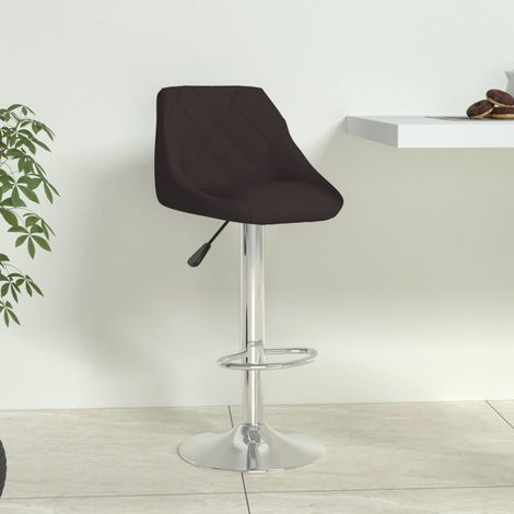 Barhocker Schwarz Kunstleder