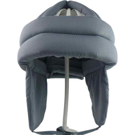 Casque De Protection - Pour Personnes Agées - Anti-Chute - Protection Totale Tete Et Oreilles - Tour De Tete Réglable 50-75 Cm - 1 Pièce (1/5)