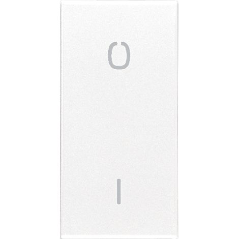 VIMAR - 20021.99.B Tasto 1M simbolo O I bianco