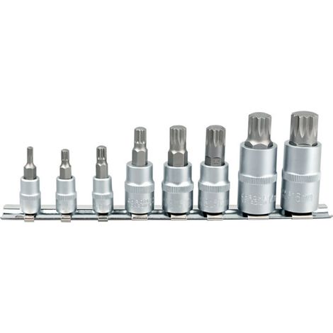 Rallonge ensemble de 8 pièces manchon de lot de pression impérial mâle manchon 4 - 16mm manchon spécial pour clé - 1pcs (1/4)