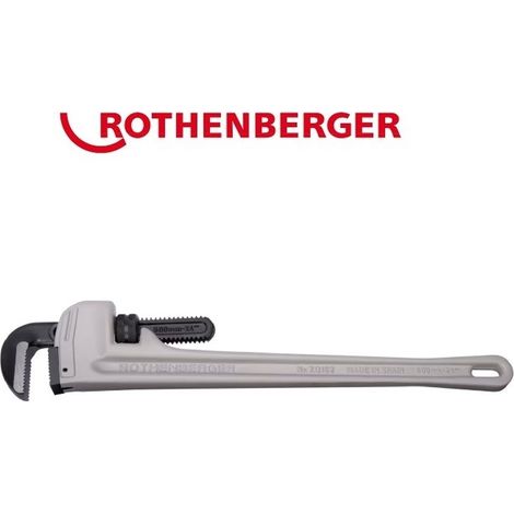 Pinza a mano ALUDUR lunghezza totale 600 mm, apertura di serraggio 89 mm, per tubi da 3 pollici (1/3)