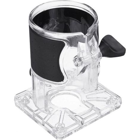 Base de machine de coupe du bois pour Makita RT0701C Worx WU601 (1/4)