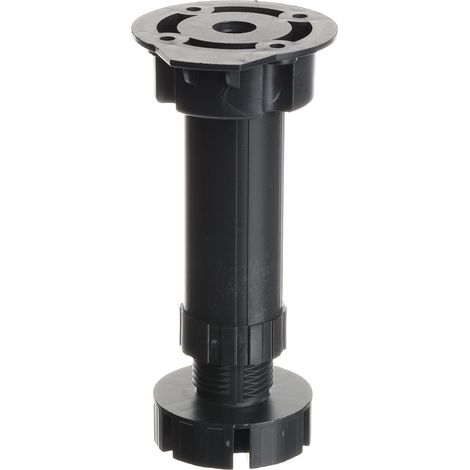 Gamba da cucina regolabile 12 cm (-5/+15 mm) - 3 parti 250 kg Riex GK40 (1/2)