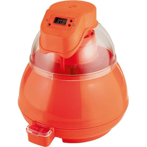 Incubatrice covatutto 16L digitale con display digitale 3 lampade e vaschetta esterna con girauova automatico max 48W pollicoltura selvaggina uova pulcini (1/5)