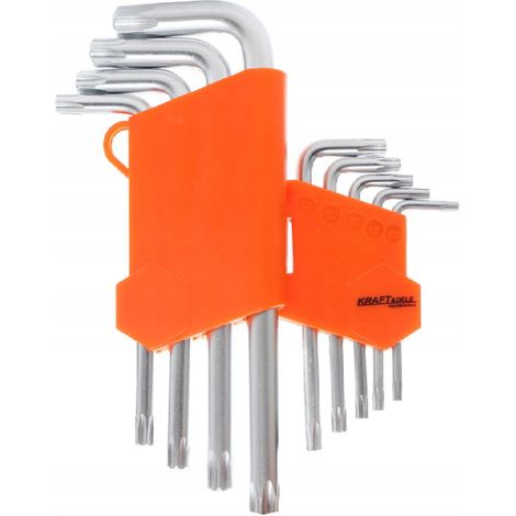 Clés Allen Torx, jeu de 9 clés Allen T10-T50 KD10295 (1/5)