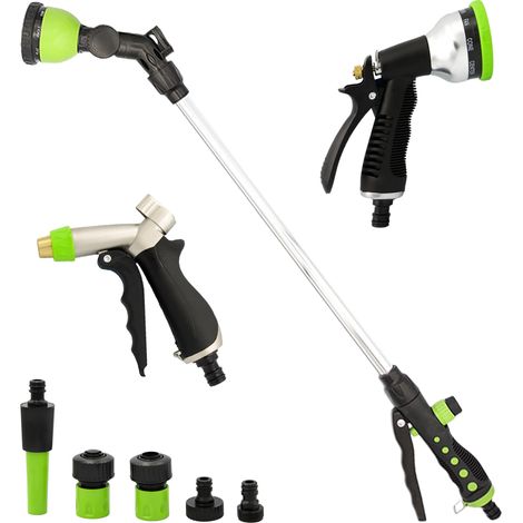 3/4 Zoll Sprüh- und Gießset Gartenbewässerung mit Spritze und Brause (1/5)