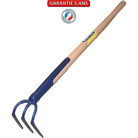 OUTILS PERRIN Croc a rosier 3 dents manche droit 0.90 m