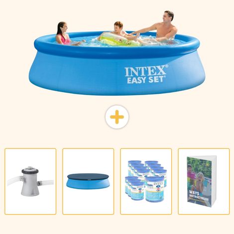 Intex Piscine Easy Set Ronde - 305x76 cm - 5-pièces SCB111 (1/5)