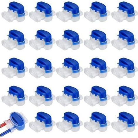 25 Stück Kabelverbinder für Mähroboter, harzgefüllte Kabel, Gel-Fittings für Garten- und Rasenmäherroboter - (1/5)