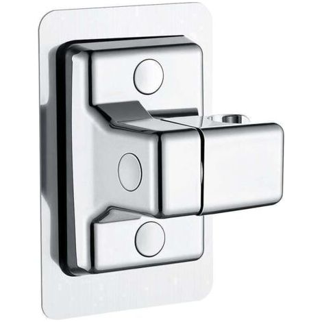 Support Pommeau de Douche, 360° Réglable Support Douche, ABS Plastique Accroche Pommeau de Douche Support Pommeau de Douche sans Percage, Adhésif Fort Porte Pommeau de Douche Support Douche Arg