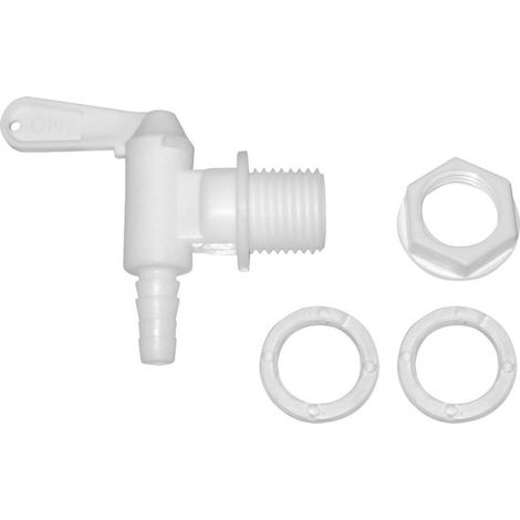 Robinet 3/4" pour cuve de fermentation - robinet pour jerrycan - robinet pour seau de brassage