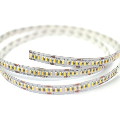Striscia Led Pro 19,2W/Mt 24V Dc 3000K Ip20 5M (Marino Cristal Cod. 21958/24)