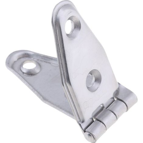 Pressed stainless steel hinge, 4 inch 10030 hinge for marine and yacht decks, ship fittings accessory, polished front fittings.