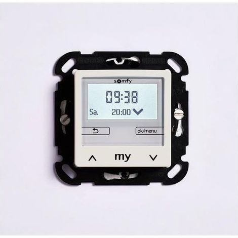 Controller domotico Somfy chronis smoove uno s bianco compatibile casa