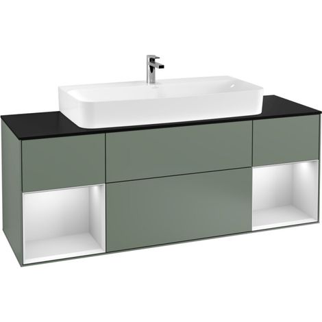 Villeroy & Boch F212MTGM Armoire sous-lavabo Finion F21