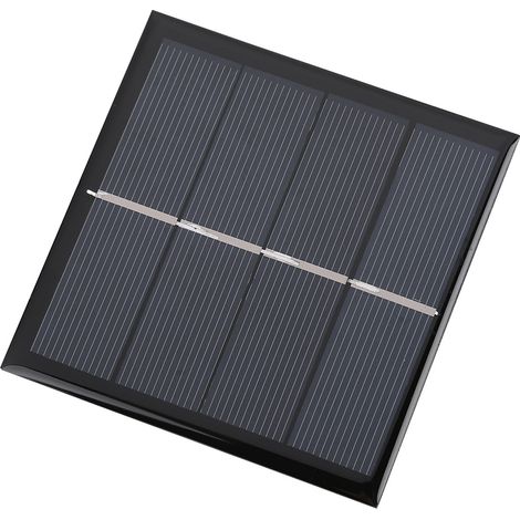 Panneau Solaire 2V 1W - Module DIY Portable - Chargeur Batterie AA - Usage Extérieur Et Intérieur - 1 Pièce (1/5)