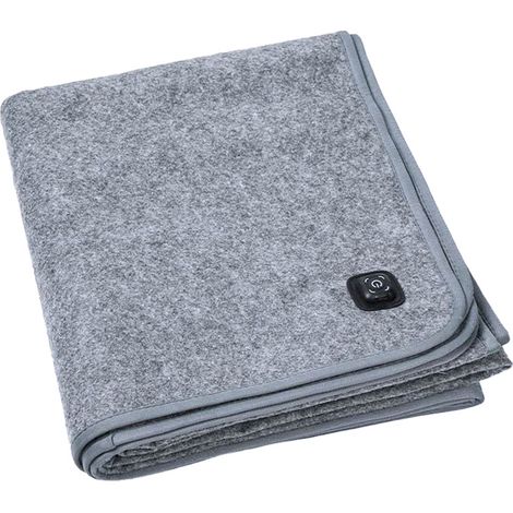 Couverture chauffante douce avec 3 niveaux de chauffage, recharge USB, couverture chauffante thermique et électrique, chauffe-corps (1/5)