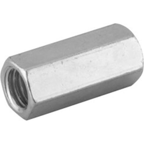 Sechskantmuffe - Verzinkt M10 x 30 - Packung mit 150