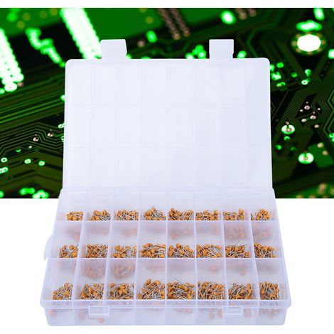 Sortiment an 840 monolithischen Mehrschichtkondensatoren (24 Werte, 0,1 µF - 47 nF) (1/5)