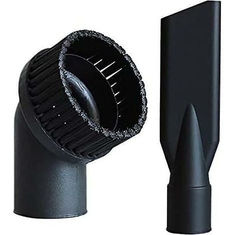 Aspirateur industriel TRIMEC – Comprend une tête de brosse ronde et un embout plat – Diamètre intérieur : 44 mm (1/2)