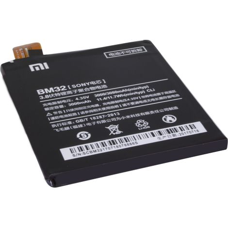 Xiaomi Mi 4 Original Akku Batterie Accu (BM32) 3000mAh 4,35V Li-Ion (1/2)