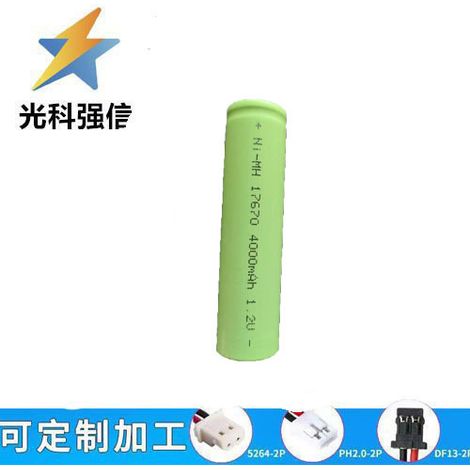 Nagelneuer 17670 NI-MH4/3A4000 4000mAh 1,2V wiederaufladbarer Akku für industrielle Instrumente und medizinische Geräte.