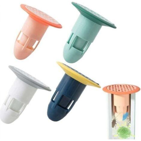 FENOPLASTICA4 connecteurs Anti-odeurs pour Le Drainage du Sol de la Douche, Caoutchouc Anti-Odeur Drain de Sol Douche, égouttoir pour Salle de Bain Pas de Filtre adapté aux fuites de Salle de Bain-Cui (1/3)