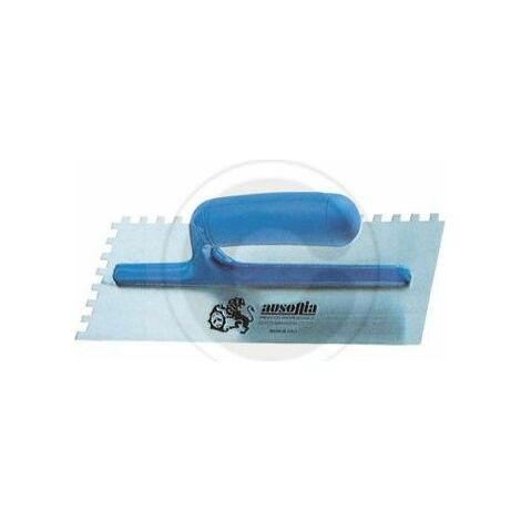 Ausonia frattone di acciaio dentato mm 120x280 frattazzo per edilizia (1/2)