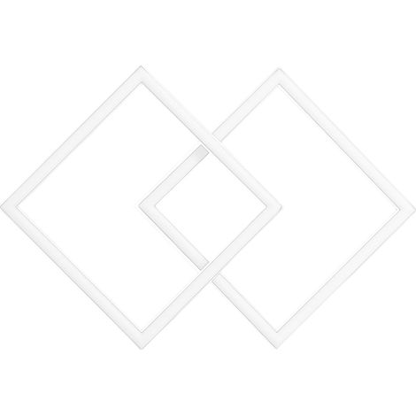 Plafonnier Afrodite P/P 28W 1400Lm 3000K Dimmable Coupure De Phase - Blanc - Structure En Aluminium Et Diffuseur En Silicone Opale (1/3)