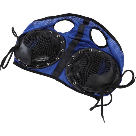 Lunettes de course pour chevaux, coupe-vent, anti-sable, filet de protection pour les yeux des chevaux, accessoires de harnais (1/5)