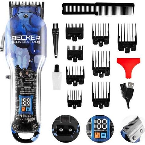 Tondeuse Sans Fil Avec Lame En Inox Blue Motion Becker
