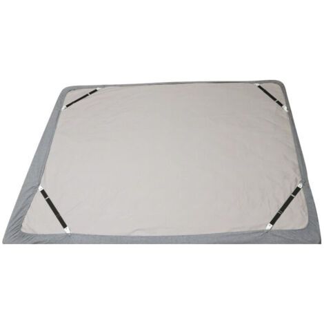 Set de 4 correas cortas negras para ajustar fundas de colchón, correas ajustables para fundas de colchón, bandas elásticas para fundas de colchón, cubiertas de almohadas y cojines de sofá. (1/4)