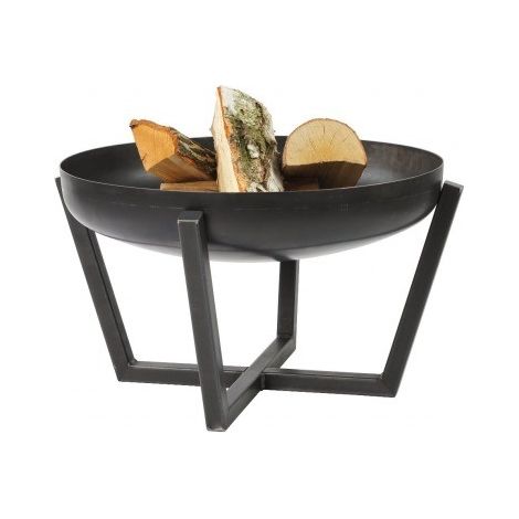 Feuerkorb Feuerschale Pan 27 Garten Gartenfeuer 60 und 70 cm Schwarz 'E001279-60cm'