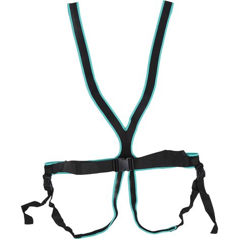 Harnais de sécurité réglable pour fauteuil roulant - Ceinture confortable pour seniors et patients à mobilité réduite (1/5)