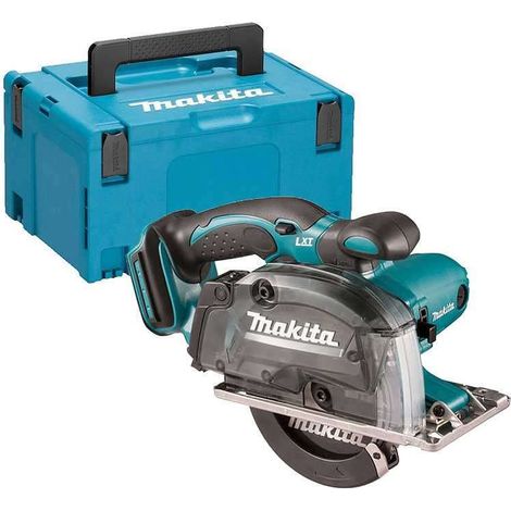Makita – Scie circulaire à métaux 18V DCS552ZJ – Ø 136 mm – Vitesse 3600 tr/min – Frein électrique – Éclairage LED intégré (1/4)