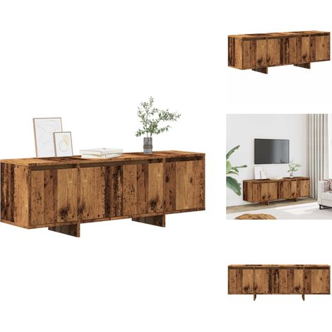 TV-Schrank Altholz-Optik 120x30x40,5 cm Holzwerkstoff - TV-Schrank - TV-Schränke - Lowboard - Stereo Schrank (1/5)