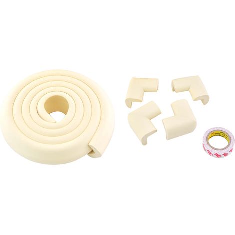 2M Roll Pack für Kanten und 4 Eckenschutz aus Schaumstoff